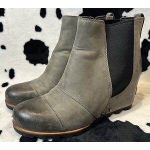 Sorel Women's Joan Of Arctic Wedge II Size 8.5 - Gray